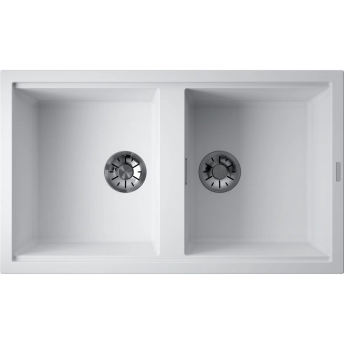 Мойка OMOIKIRI KITAGAWA 86-2-WH Artceramic/белый Мойка OMOIKIRI KITAGAWA 86-2-WH Artceramic/белый