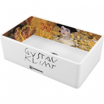 Мойка OMOIKIRI MIKURA 76-KLIMT Natceramic/white Мойка OMOIKIRI MIKURA 76-KLIMT Natceramic/white