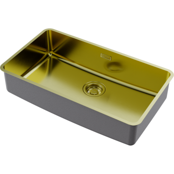 Мойка OMOIKIRI OMI 73-U/I-LG Ultra нерж.сталь/светлое золото