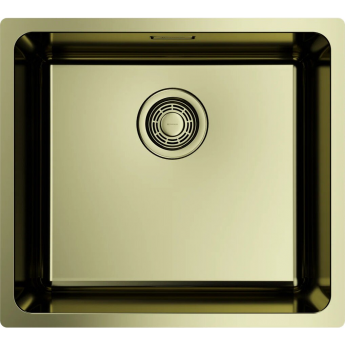 Мойка OMOIKIRI TADZAVA 49-U/I-LG нерж.сталь/светлое золото