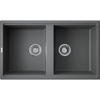 Мойка OMOIKIRI TEDORI 86-2-PL Tetogranit/платина