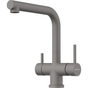 Смеситель OMOIKIRI TAKAMATSU S-GR латунь/leningrad grey Смеситель OMOIKIRI TAKAMATSU S-GR латунь/leningrad grey